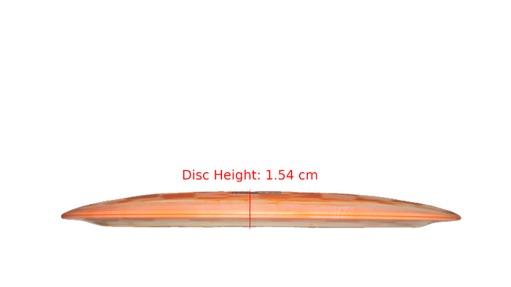 Discmania Nordic Phenom 4 Niklas Anttila Signature Series 2025 Glow Horizon S-Line DD3 Distance Driver Profile View