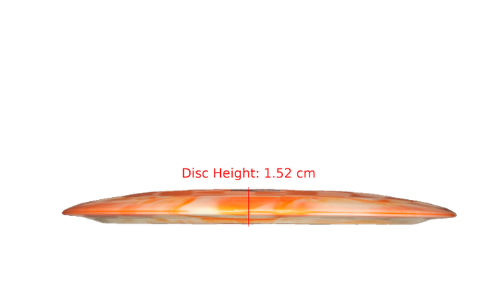 Discmania Nordic Phenom 4 Niklas Anttila Signature Series 2025 Glow Horizon S-Line DD3 Distance Driver Profile View