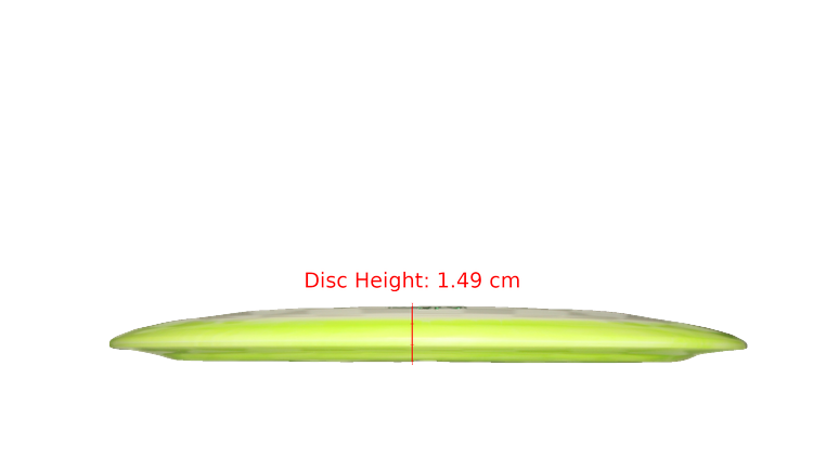 Discmania Nordic Phenom 4 Niklas Anttila Signature Series 2025 Glow Horizon S-Line DD3 Distance Driver Profile View