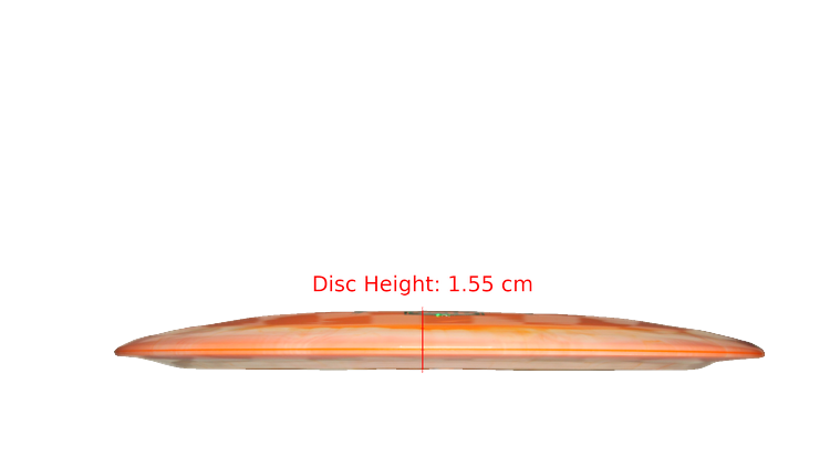 Discmania Nordic Phenom 4 Niklas Anttila Signature Series 2025 Glow Horizon S-Line DD3 Distance Driver Profile View