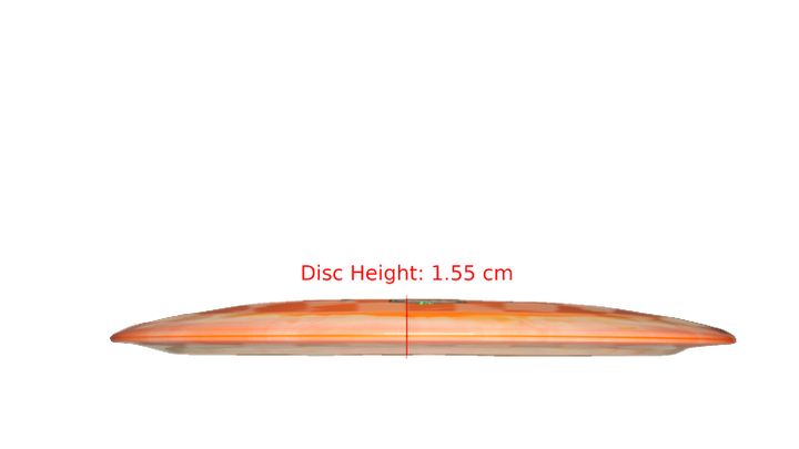 Discmania Nordic Phenom 4 Niklas Anttila Signature Series 2025 Glow Horizon S-Line DD3 Distance Driver Profile View