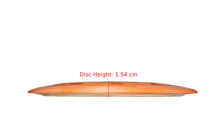 Discmania Nordic Phenom 4 Niklas Anttila Signature Series 2025 Glow Horizon S-Line DD3 Distance Driver Profile View