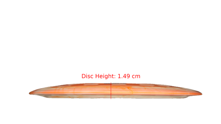 Discmania Nordic Phenom 4 Niklas Anttila Signature Series 2025 Glow Horizon S-Line DD3 Distance Driver Profile View