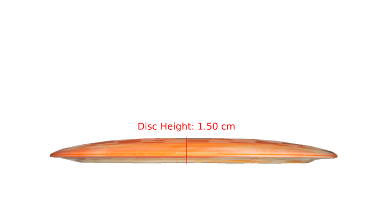 Discmania Nordic Phenom 4 Niklas Anttila Signature Series 2025 Triple Stamp Glow Horizon S-Line DD3 Distance Driver Profile View