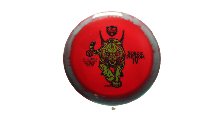 Discmania Nordic Phenom 4 Niklas Anttila Signature Series 2025 Triple Stamp Glow Horizon S-Line DD3 Distance Driver Front View