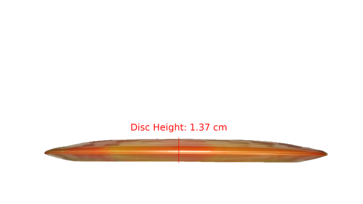 Discraft Titanium Scorch Distance Driver Profile View