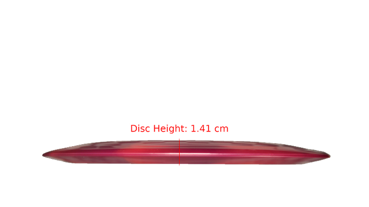 Discraft Titanium Scorch Distance Driver Profile View