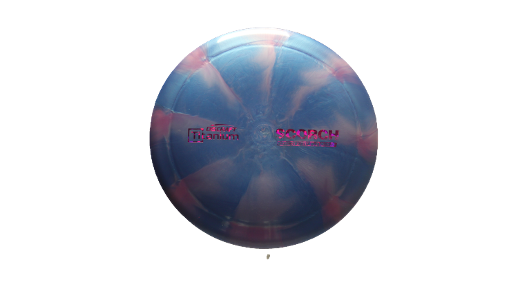 Discraft Titanium Scorch Distance Driver Front View