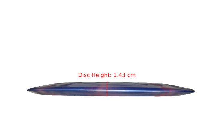 Discraft Titanium Scorch Distance Driver Profile View