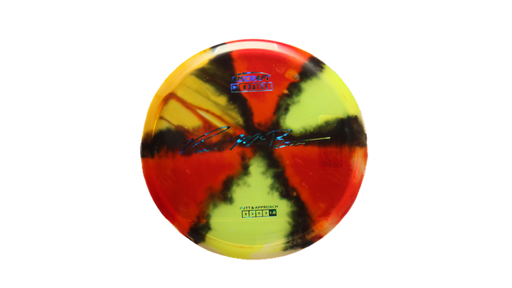 Discraft Paul McBeth Fly Dye Z Kratos Putter Front View