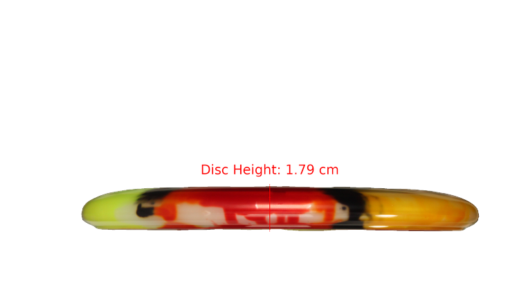 Discraft Paul McBeth Fly Dye Z Kratos Putter Profile View