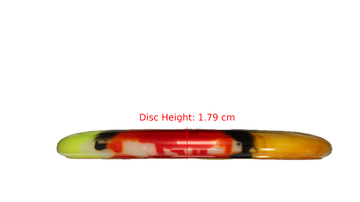 Discraft Paul McBeth Fly Dye Z Kratos Putter Profile View