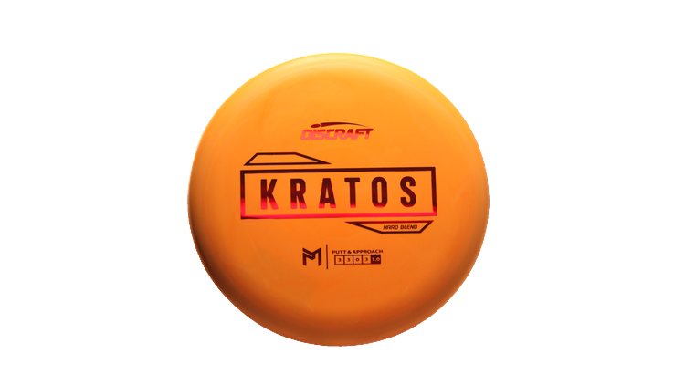 Discraft Paul McBeth Putter Line Hard Kratos Putter Front View