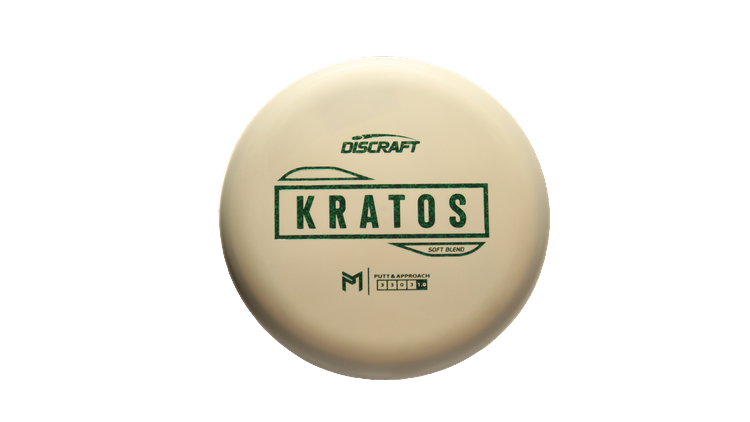 Discraft Paul McBeth Putter Line Soft Kratos Putter Front View