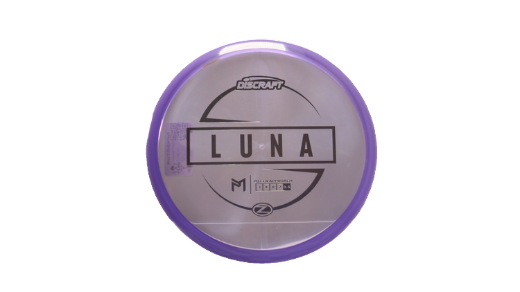 Discraft Paul McBeth Z Luna Putter Front View