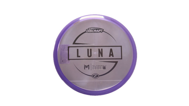 Discraft Paul McBeth Z Luna Putter Front View