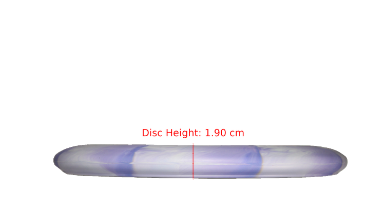 Discraft Anthony Barela CT Swirl Focus Putter Profile View