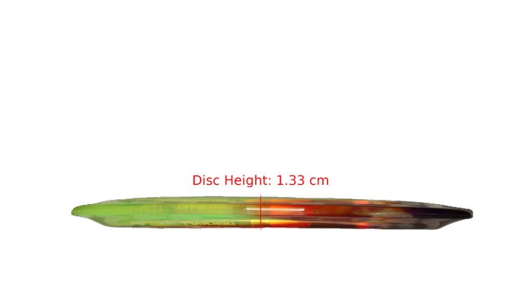 Discraft Z Fly Dye Raptor Fairway Driver Profile View