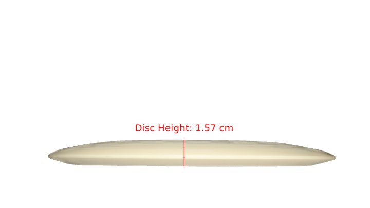 Discraft Glo Z Heat Fairway Driver Profile View