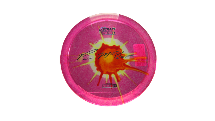 Discraft Paul McBeth Fly Dye Z Athena Fairway Driver Front View