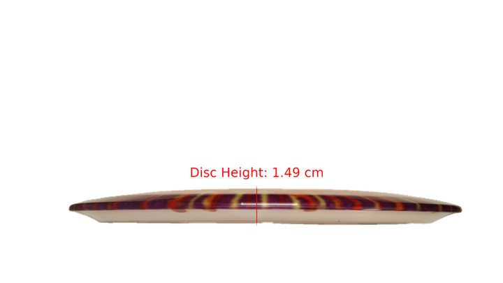 Discraft Paul McBeth Fly Dye Z Athena Fairway Driver Profile View