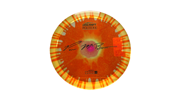Discraft Paul McBeth Fly Dye Z Athena Fairway Driver Front View