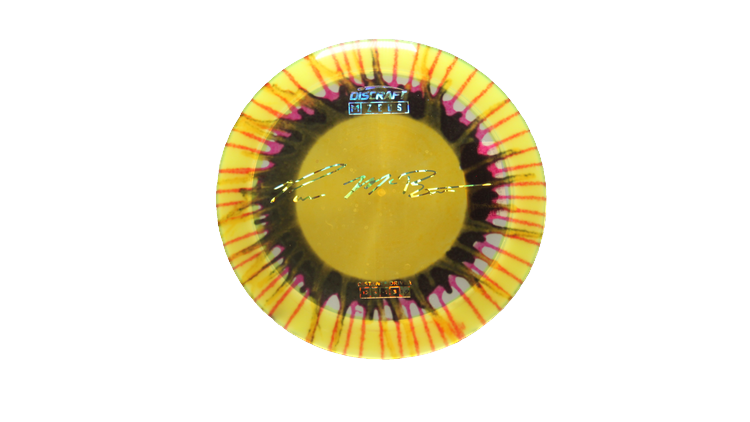 Discraft Paul McBeth Fly Dye Z Zeus Distance Driver Front View