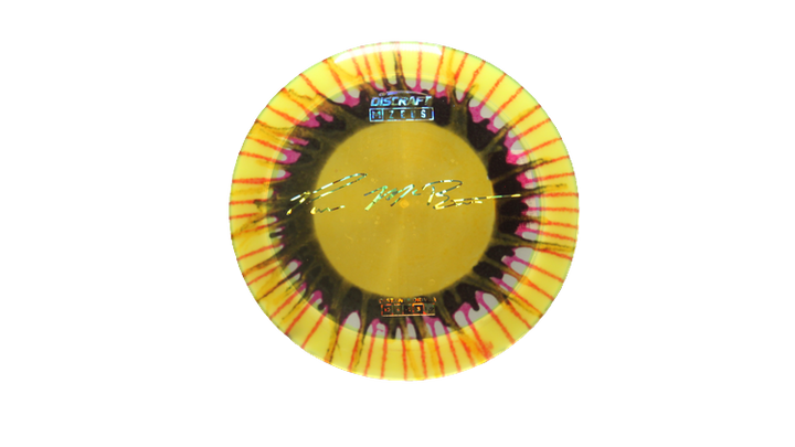 Discraft Paul McBeth Fly Dye Z Zeus Distance Driver Front View