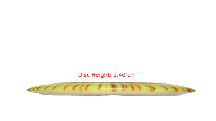 Discraft Paul McBeth Fly Dye Z Zeus Distance Driver Profile View