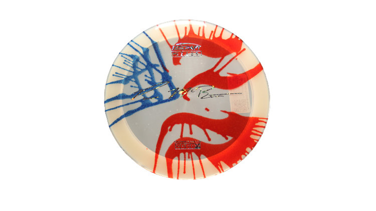 Discraft Paul McBeth Fly Dye Z Zeus Distance Driver Front View