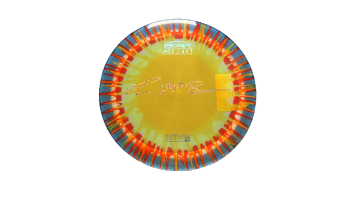 Discraft Paul McBeth Fly Dye Z Zeus Distance Driver Front View