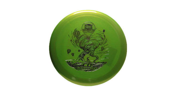 Discmania 2025 Gavin Babcock x Discmania Challenge Swirl S-Line CD1 Fairway Driver Front View