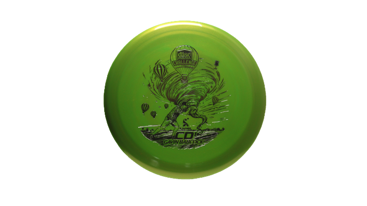 Discmania 2025 Gavin Babcock x Discmania Challenge Swirl S-Line CD1 Fairway Driver Front View