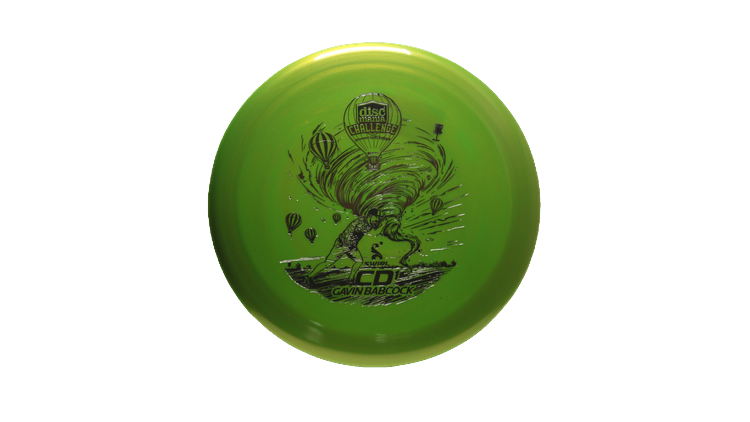 Discmania 2025 Gavin Babcock x Discmania Challenge Swirl S-Line CD1 Fairway Driver Front View