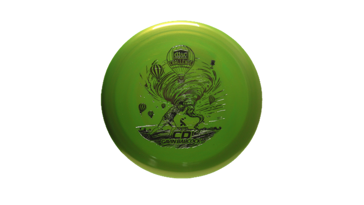 Discmania 2025 Gavin Babcock x Discmania Challenge Swirl S-Line CD1 Fairway Driver Front View