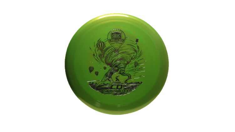 Discmania 2025 Gavin Babcock x Discmania Challenge Swirl S-Line CD1 Fairway Driver Front View