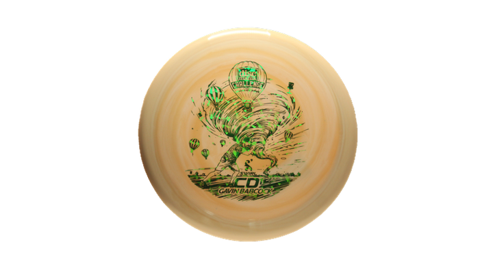 Discmania 2025 Gavin Babcock x Discmania Challenge Swirl S-Line CD1 Fairway Driver Front View