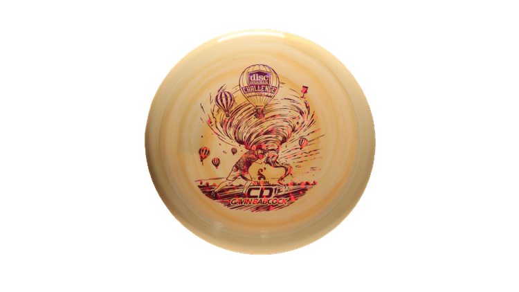 Discmania 2025 Gavin Babcock x Discmania Challenge Swirl S-Line CD1 Fairway Driver Front View