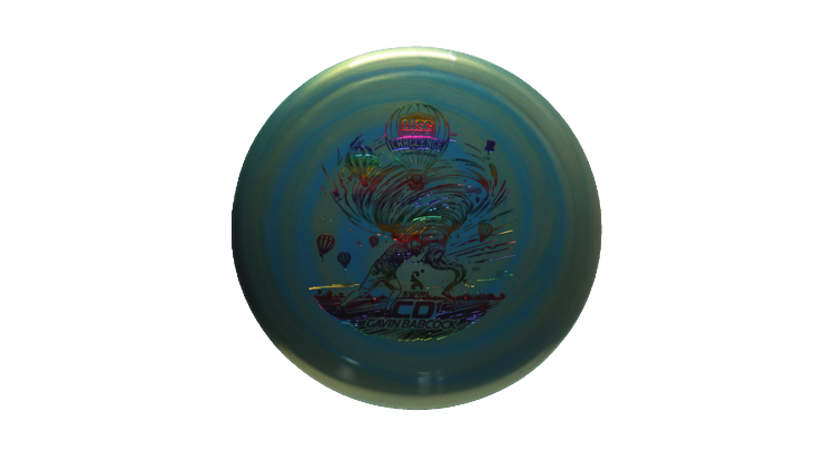 Discmania 2025 Gavin Babcock x Discmania Challenge Swirl S-Line CD1 Fairway Driver Front View