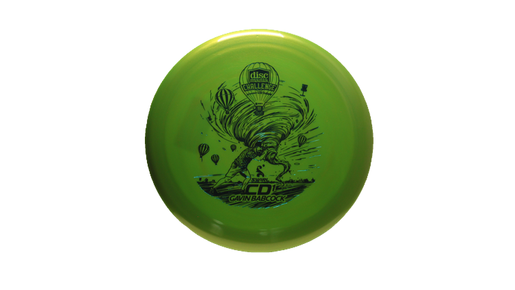 Discmania 2025 Gavin Babcock x Discmania Challenge Swirl S-Line CD1 Fairway Driver Front View