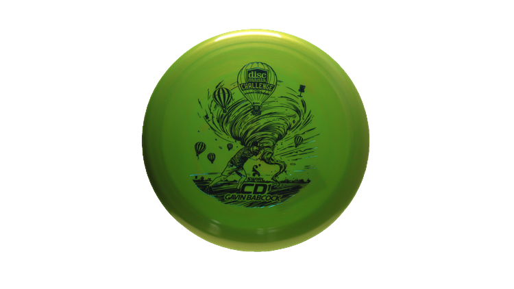 Discmania 2025 Gavin Babcock x Discmania Challenge Swirl S-Line CD1 Fairway Driver Front View