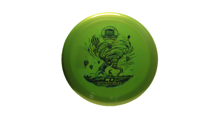 Discmania 2025 Gavin Babcock x Discmania Challenge Swirl S-Line CD1 Fairway Driver Front View