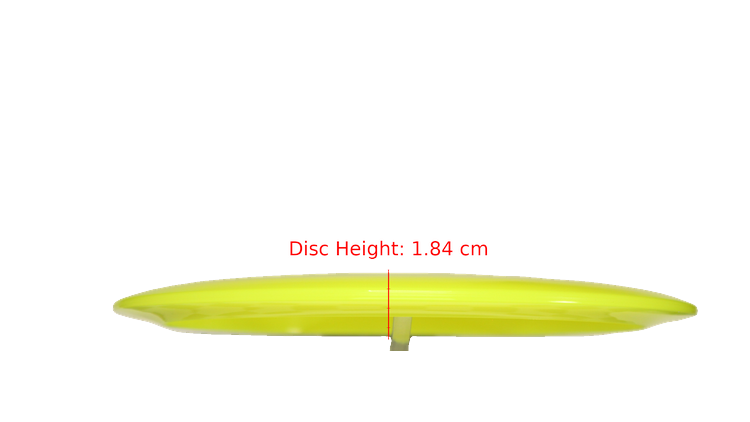 Dynamic Discs HSCo Tesseract Lucid Vandal Fairway Driver Profile View