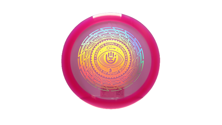 Dynamic Discs HSCo Tesseract Lucid Vandal Fairway Driver Front View