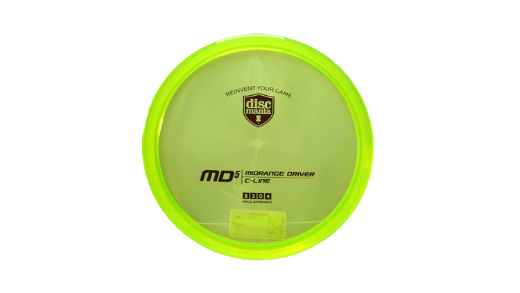 Discmania C-Line MD5 Midrange Front View