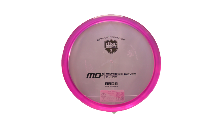 Discmania C-Line MD5 Midrange Front View