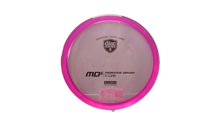 Discmania C-Line MD5 Midrange Front View