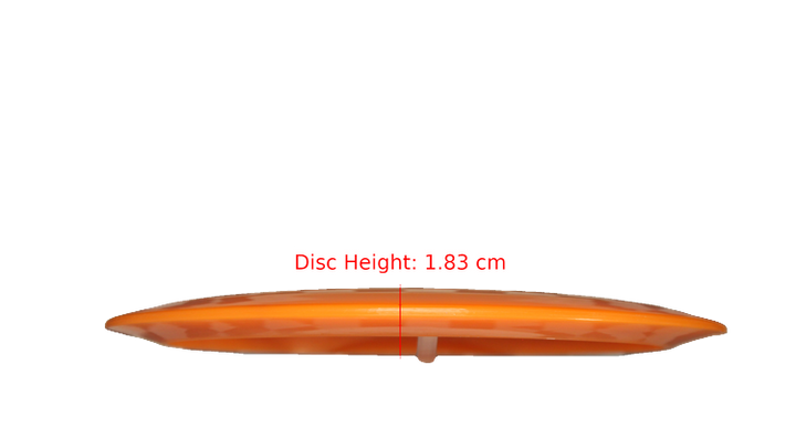 Pie Pan Discs Baker's Blend Hype Distance Driver Profile View