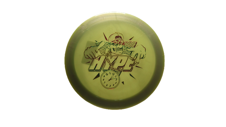 Pie Pan Discs Baker's Blend Hype Distance Driver Front View