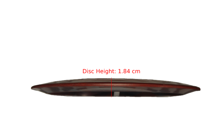 Pie Pan Discs Baker's Blend Hype Distance Driver Profile View